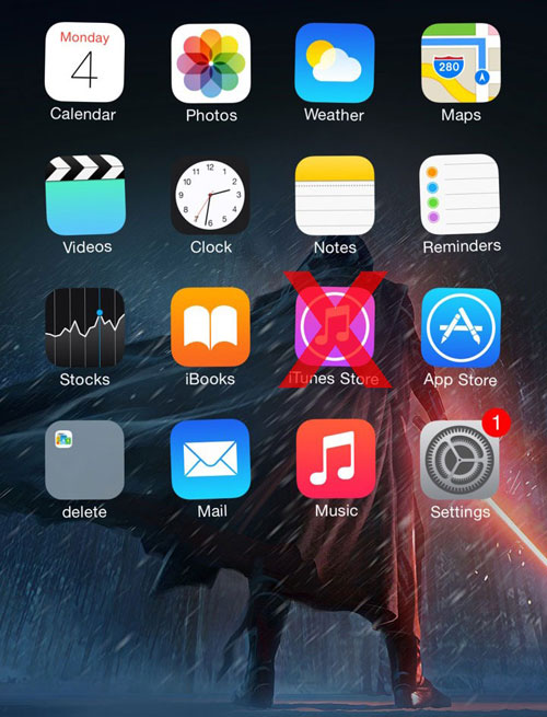 วิธีลบแอพฯ iPhone