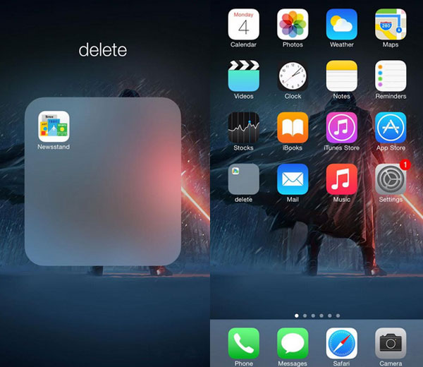 วิธีลบแอพฯ iPhone