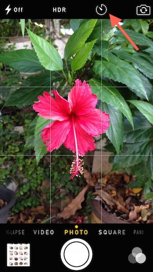 วิธีตั้งเวลาถ่ายภาพจากกล้อง iPhone ด้วย Timer Mode
