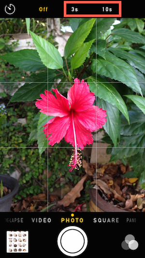 วิธีตั้งเวลาถ่ายภาพจากกล้อง iPhone ด้วย Timer Mode