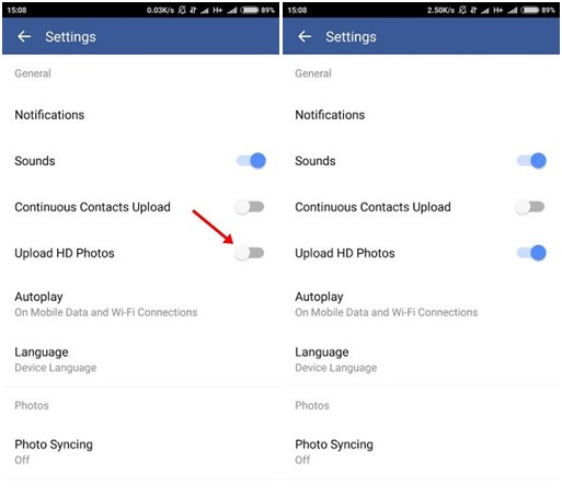 วิธีอัพโหลดรูป Facebook ให้ชัด ๆ แบบ HD