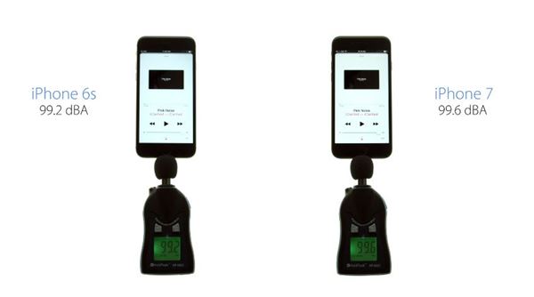 เปรียบเทียบความดังลำโพง iPhone 6s กับ iPhone 7