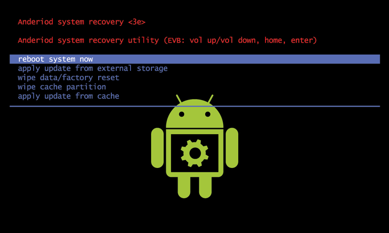 wipe cache partition คืออะไร