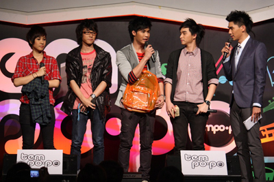 งานแถลงข่าวเปิดตัว เทมโป โป้