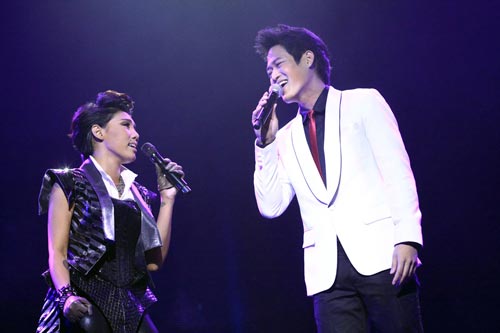 Green concert # 14 DA & The Idols unbreak my heart