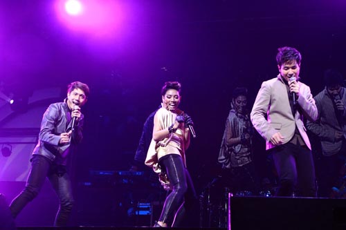 Green concert # 14 DA & The Idols unbreak my heart