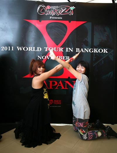 X Japan 2011 World Tour in Bangkok