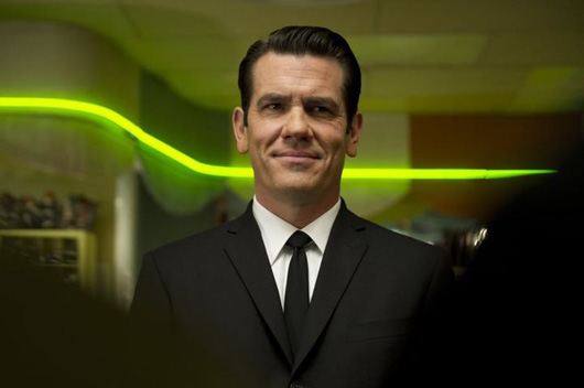 man in black