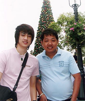 ภาพเมื่อครั้งอดีตของ เสี่ยอู๊ด กับ ฟิล์ม รัฐภูมิ 