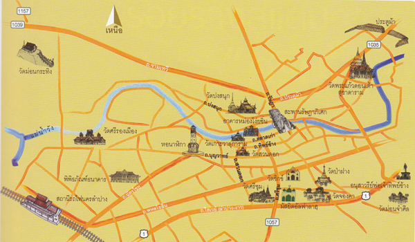 แผนที่ ลำปาง