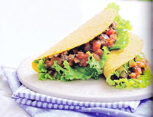 อาหารเด็ก - Veggie Taco