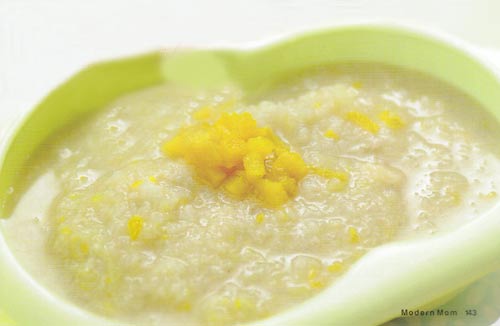 อาหารเด็ก - โจ๊กตับ 