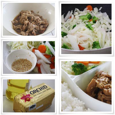 หมูผัดซอสเทอริยากิ