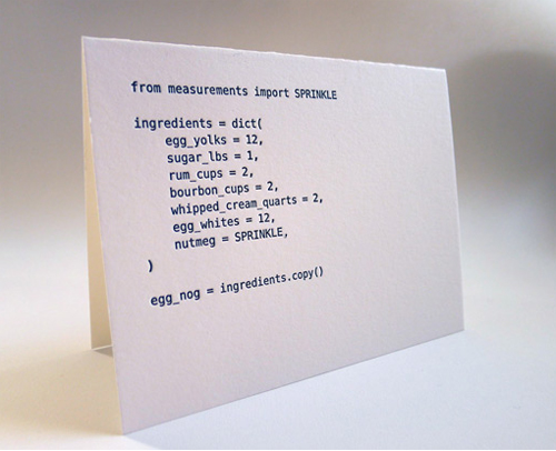 code cards