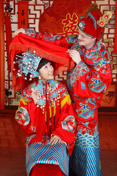 ประเพณีแต่งงานแบบจีน