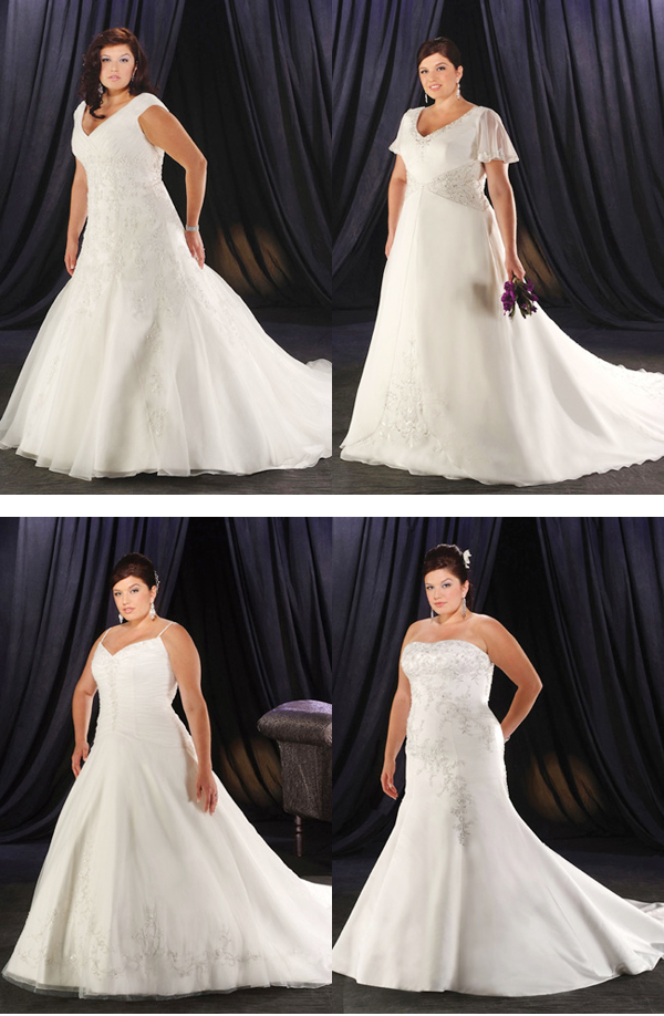 ชุดแต่งงานคนอ้วน