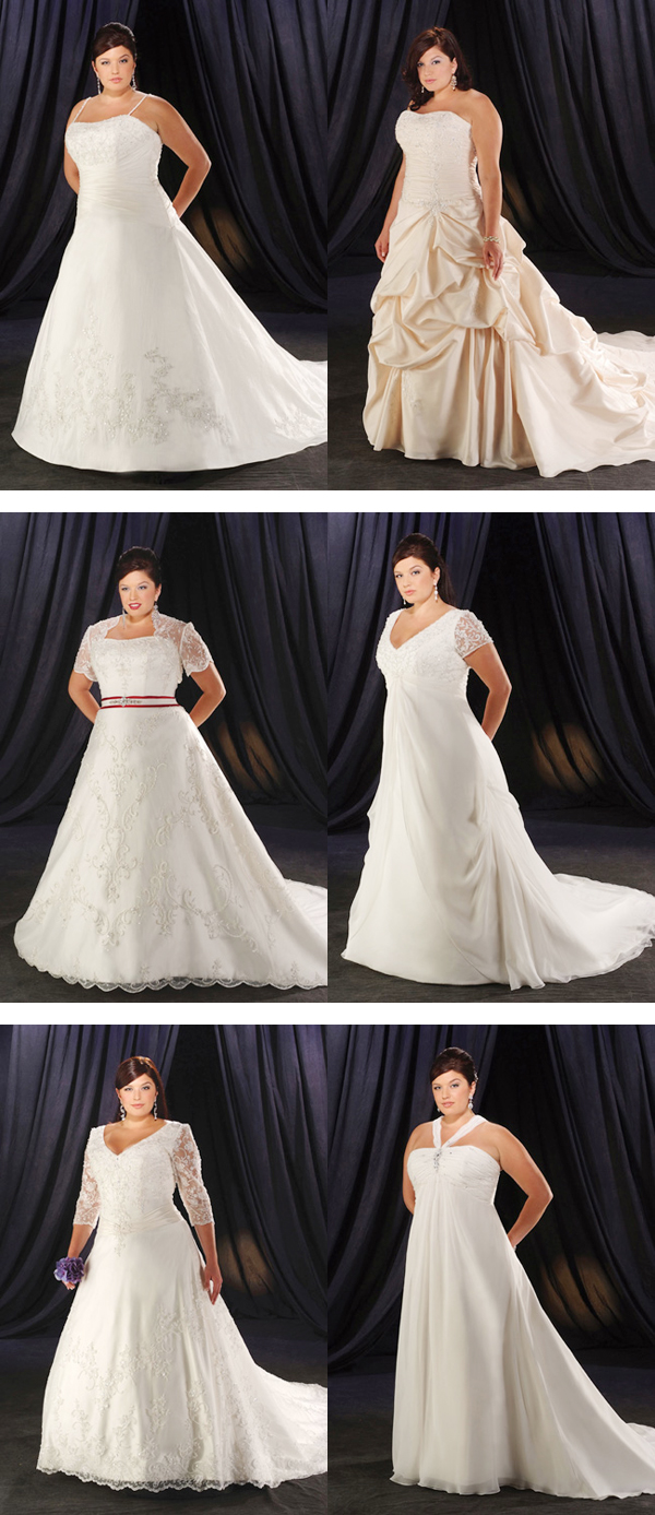 ชุดแต่งงานคนอ้วน