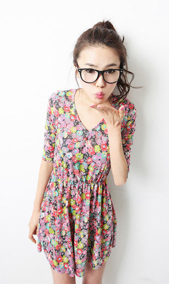 แฟชั่นลายดอกไม้