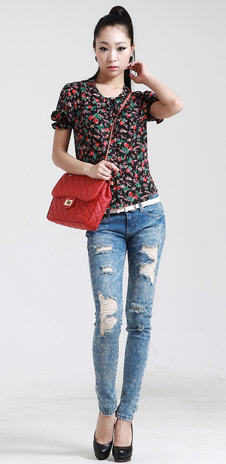 แฟชั่นลายดอกไม้