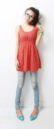 แฟชั่นลายดอกไม้