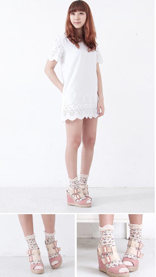 น่ารักได้อีก... ถุงเท้าหวาน ๆ ของคนแหวว ๆ