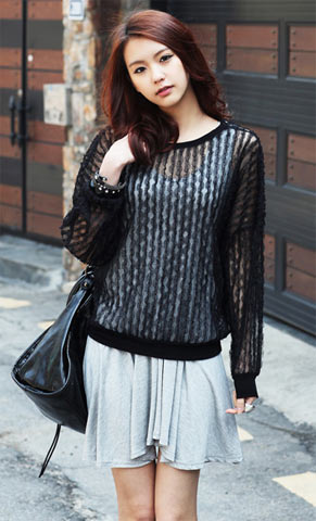 ชุดไหมพรมถัก