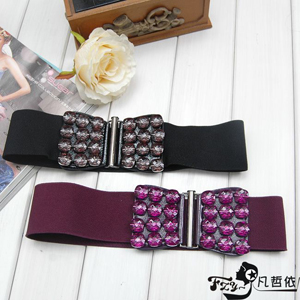 เข็มขัดแฟชั่นยางยืด