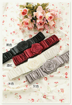 เข็มขัดแฟชั่นยางยืด