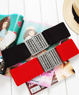 เข็มขัดแฟชั่นยางยืด