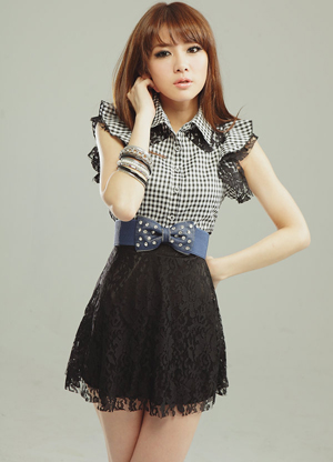 เข็มขัดแฟชั่นยางยืด