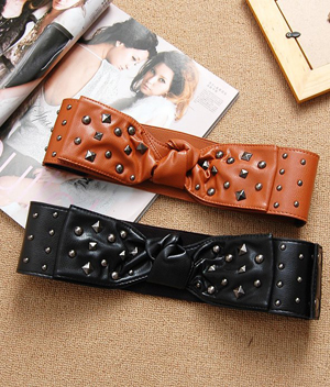 เข็มขัดแฟชั่นยางยืด