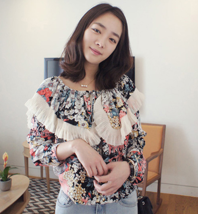 เสื้อสงกรานต์ เสื้อลายดอก