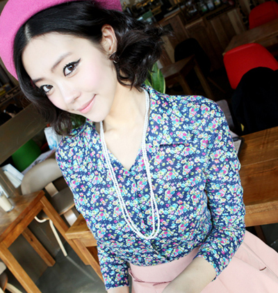 เสื้อสงกรานต์ เสื้อลายดอก