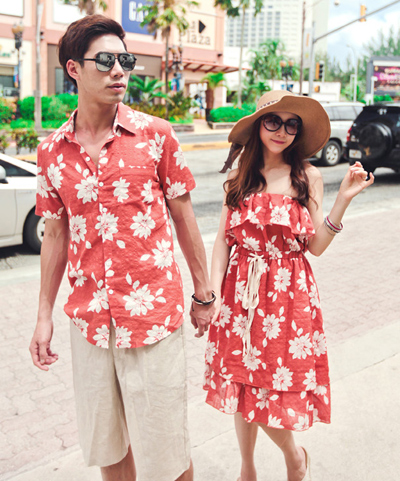 เสื้อสงกรานต์ เสื้อลายดอก