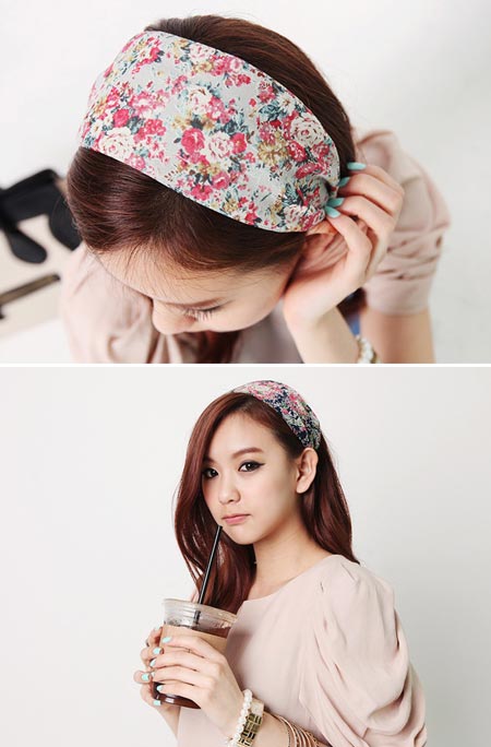 ผ้าคาดผมหรือเฮดแบนด์แบบต่าง ๆ 