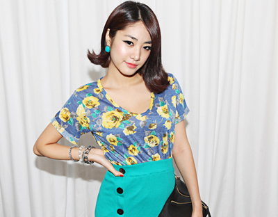 เสื้อสงกรานต์ เสื้อลายดอก