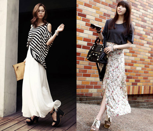 กระโปรงแม็กซี่