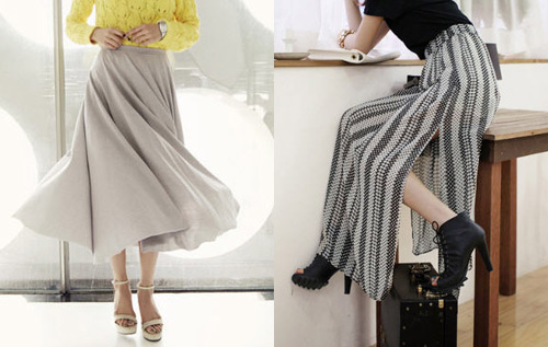 กระโปรงแม็กซี่