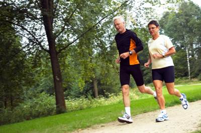 jogging
