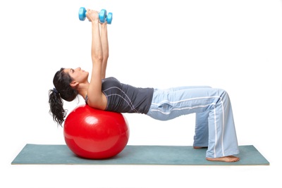 Chest Press with Crunch