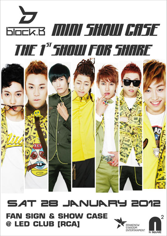 Block B The 1st Show for Share