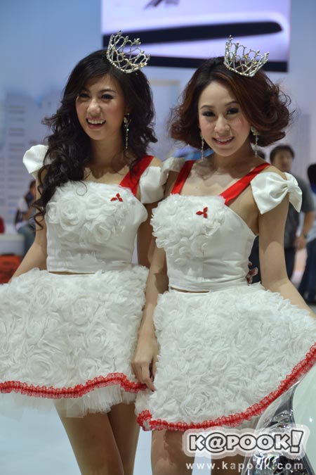 พริตตี้ motorshow 2012