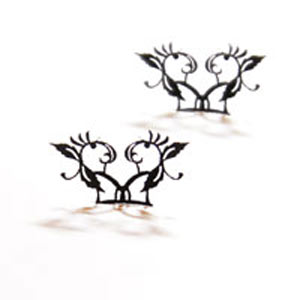 ขนตาปลอมลายฉลุ