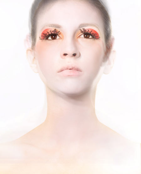 ขนตาปลอมลายฉลุ