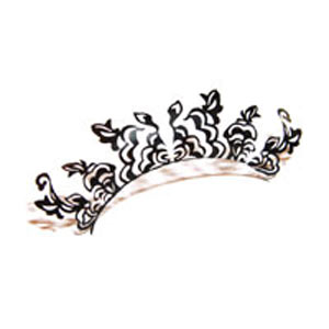 ขนตาปลอมลายฉลุ