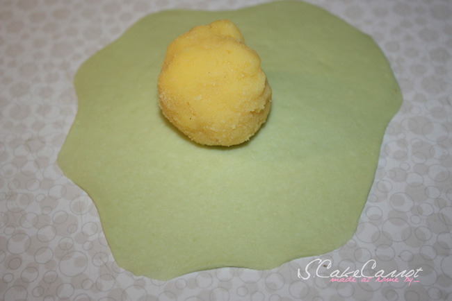 ซาลาเปาใบเตยเนื้อนุ่ม... ไส้ครีม-สังขยา 