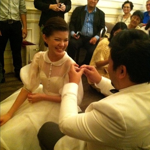 งานแต่งบอย ตรัย
