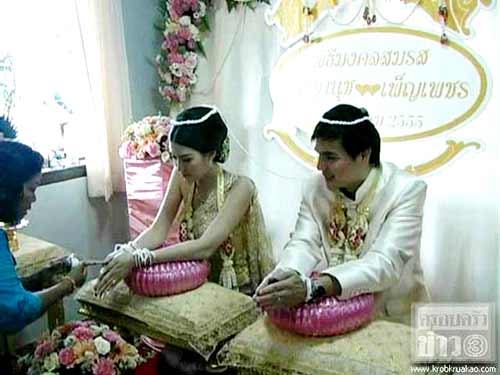 แจ๊บ เพ็ญเพชร แต่งงาน