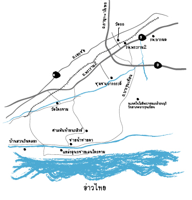 แผนที่กรุงเทพ 