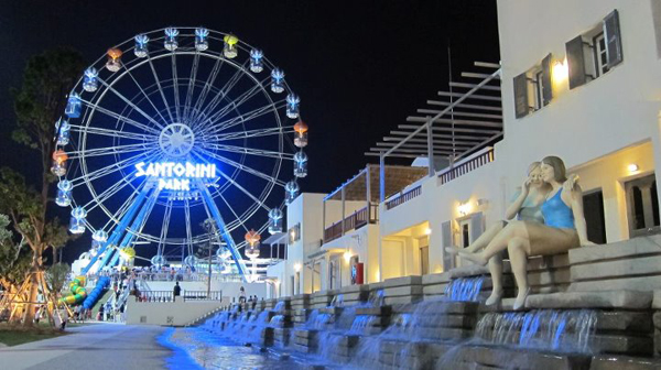 santorini park ชะอํา